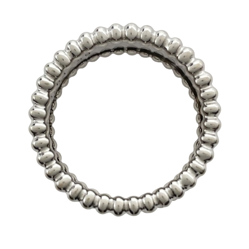 ヴァンクリーフ&アーペル Van Cleef & Arpels ペルレシニアチュールリング ホワイトゴールド Au750 ジュエリー 中古_画像5