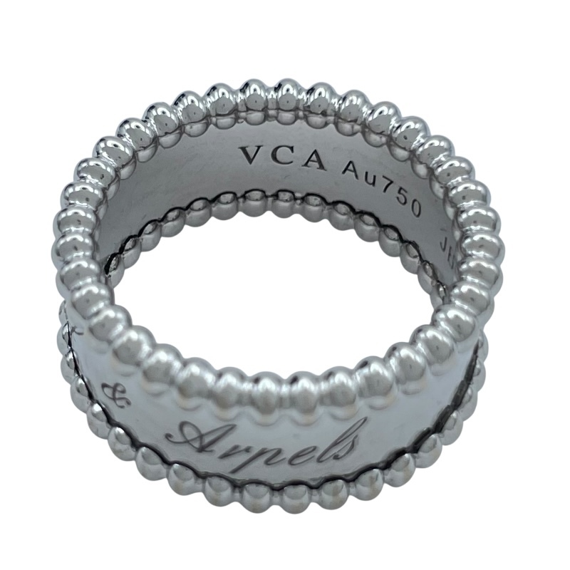 ヴァンクリーフ&アーペル Van Cleef & Arpels ペルレシニアチュールリング ホワイトゴールド Au750 ジュエリー 中古_画像6