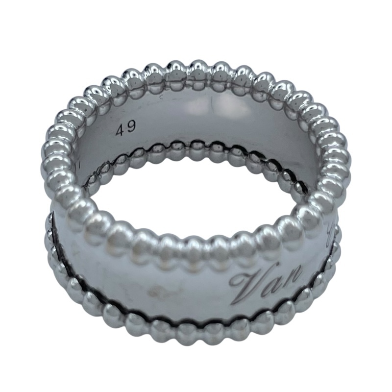 ヴァンクリーフ&アーペル Van Cleef & Arpels ペルレシニアチュールリング ホワイトゴールド Au750 ジュエリー 中古_画像7