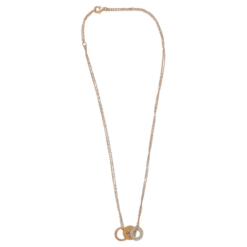 カルティエ Cartier ラブスリーフープネックレス ゴールド K18ゴールド ジュエリー 中古_画像2