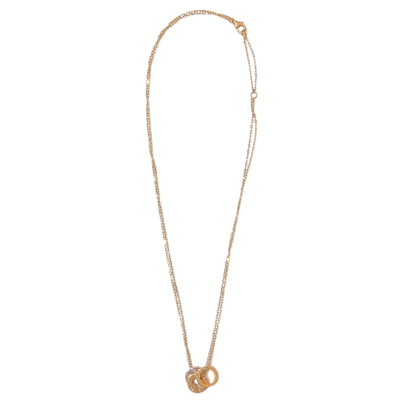 カルティエ Cartier ラブスリーフープネックレス ゴールド K18ゴールド ジュエリー 中古_画像3