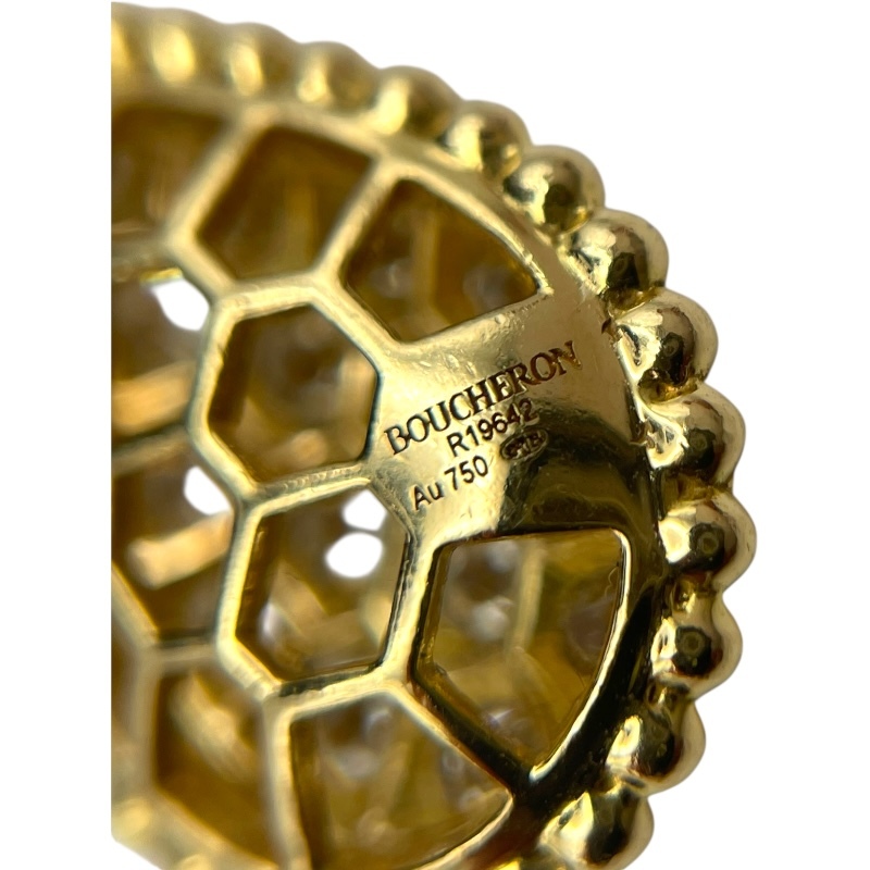 ブシュロン BOUCHERON セルパンボエム ダイヤネックレス ゴールド Au750 ジュエリー 中古_画像8