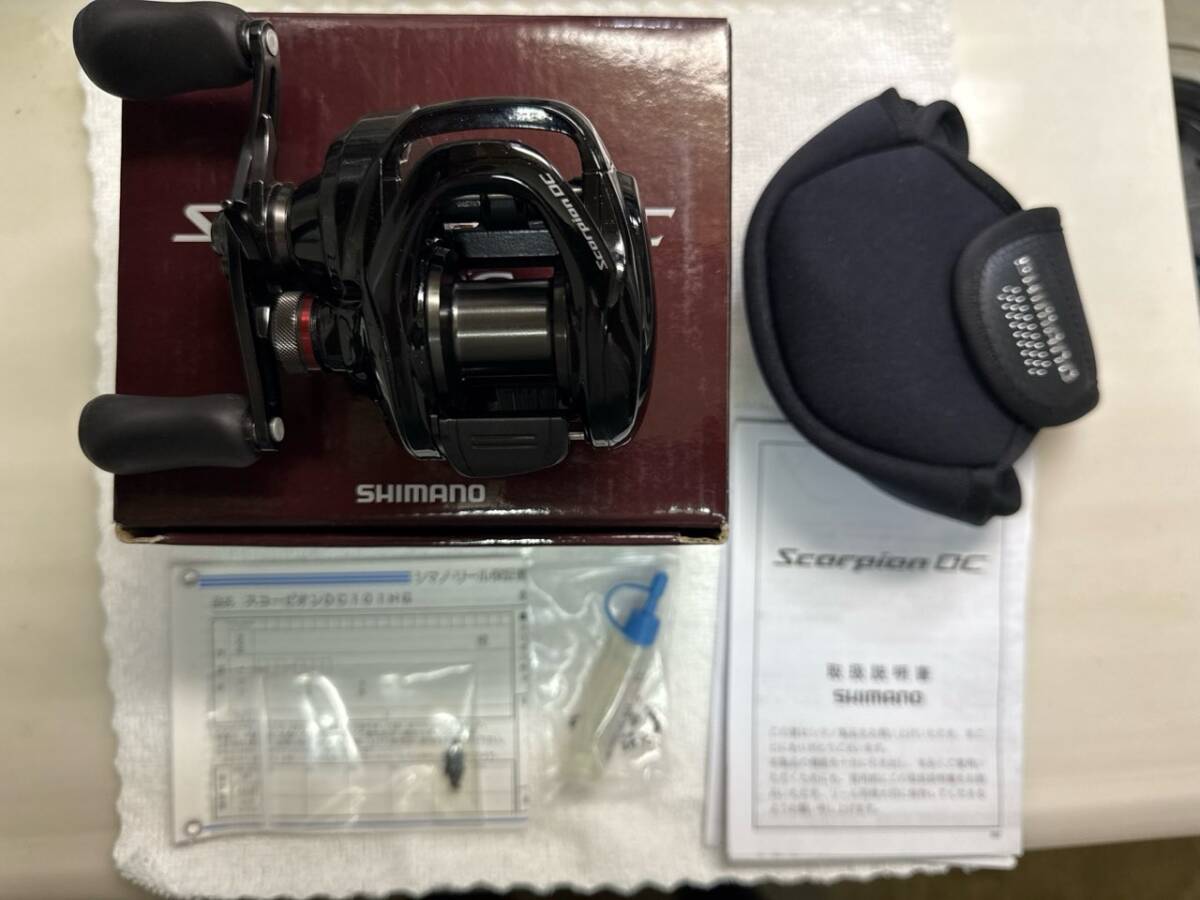 シマノ 17スコーピオンDC 101HG LEFT 美品
