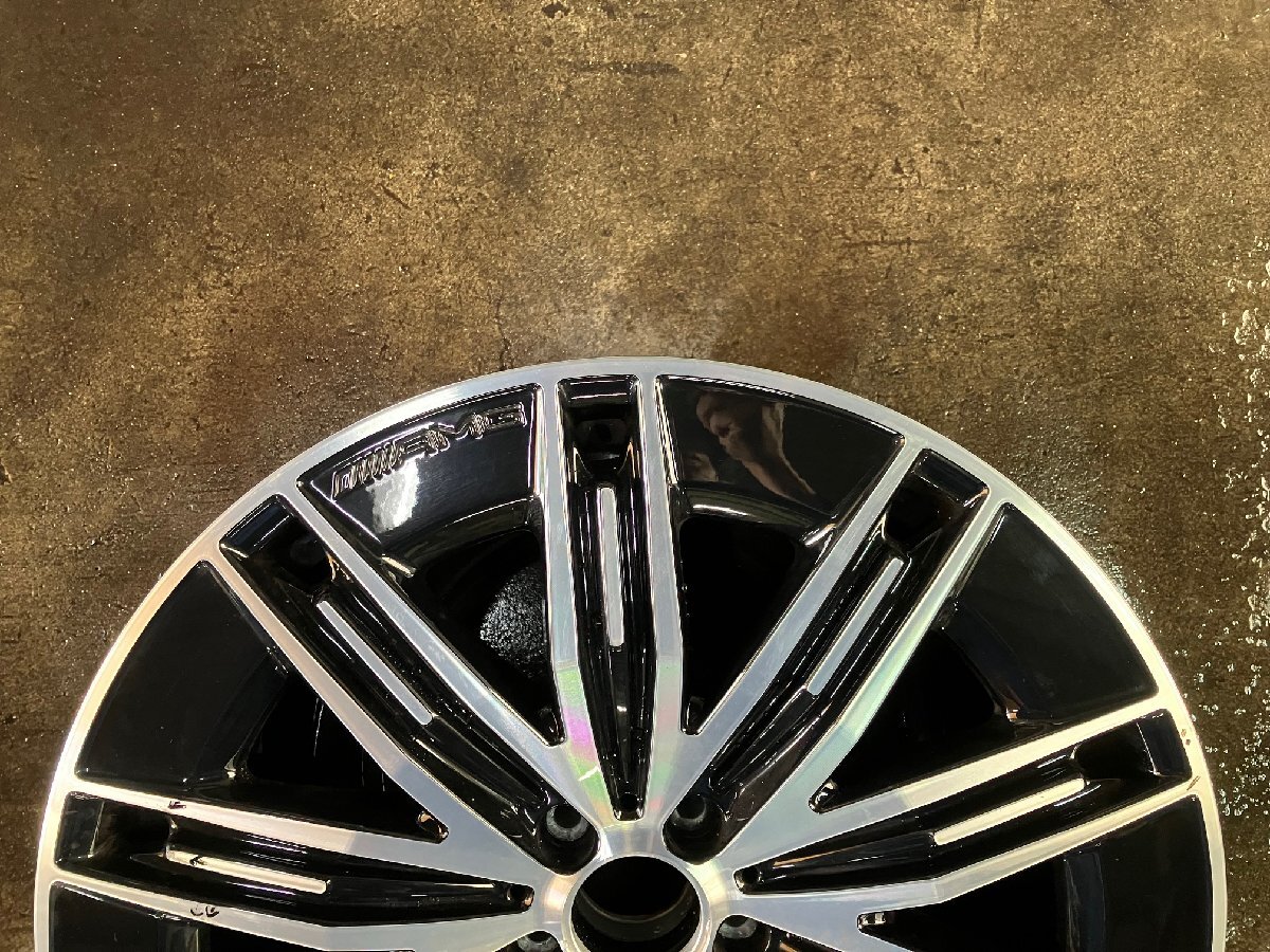 ベンツ　EQS X296　ホイール AMG　9.5J 21インチ ET30.1　1本　傷あり/ A2964011600 2964011600 / ホイル アルミ 296 EQSクラス 9.5 21_画像2