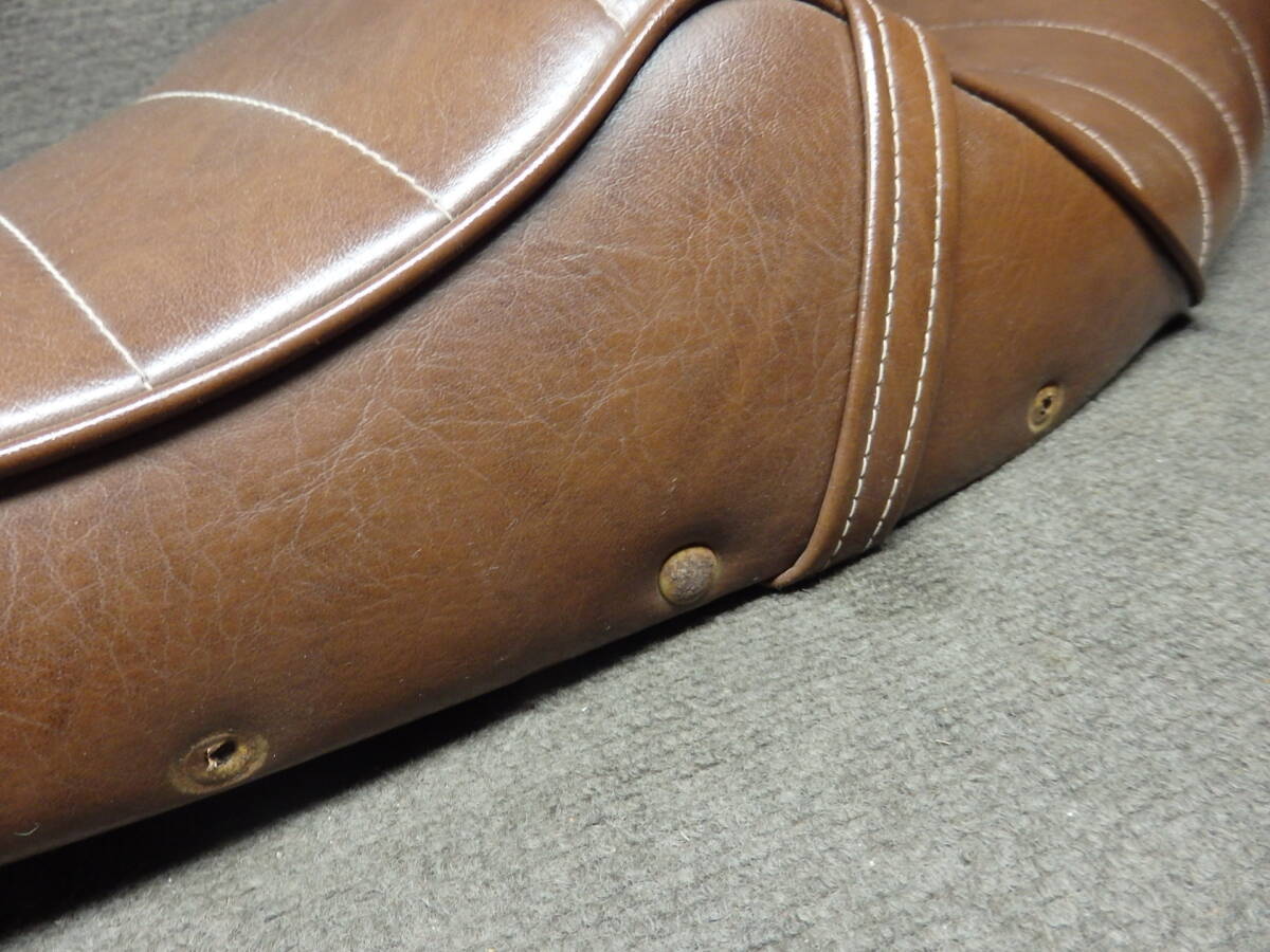 カワサキ ゼファーχ 純正 張り替えタックロールシート YL30③_画像8