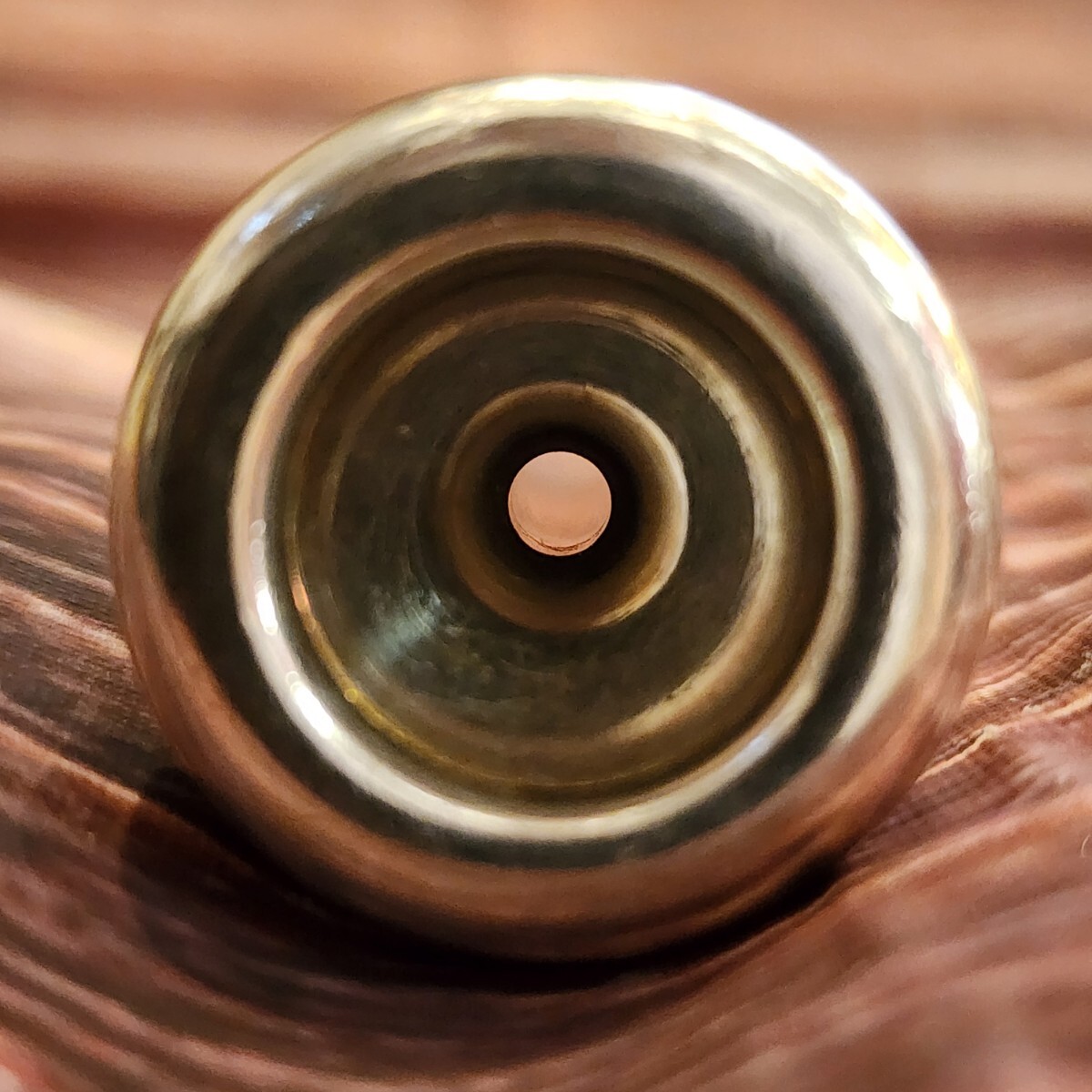 BACH CORP. 3B 7リムチェンジ 2ピース バック トランペット マウスピース_画像3