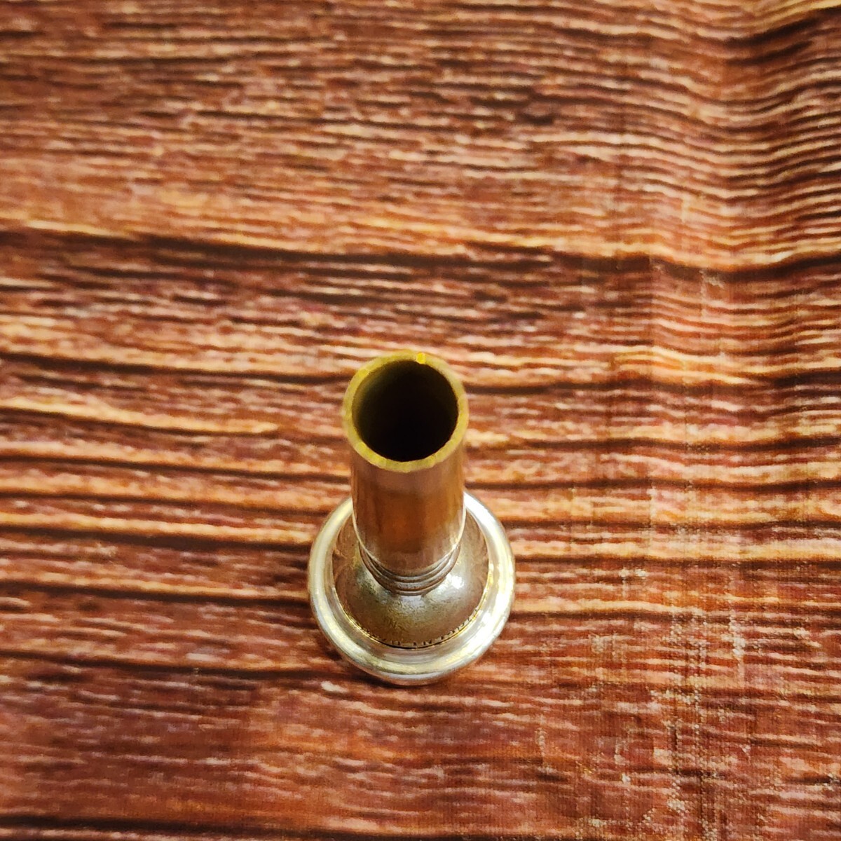 BACH CORP. 3B 7リムチェンジ 2ピース バック トランペット マウスピース_画像4