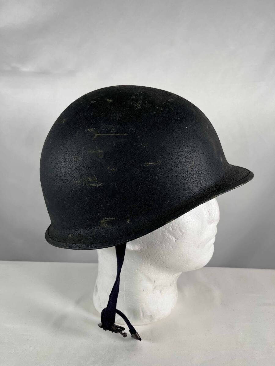  оригинал 1980 годы запад Германия Германия полосный . армия M1 шлем неиспользуемый товар товар сброшенный товар загрязнения царапина есть б/у товар обращение B