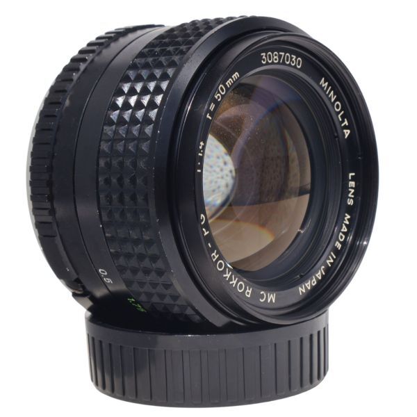 MINOLTA MC Rokkor-PG 1:1.4 50mm 整備済