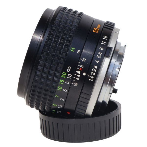 MINOLTA MC Rokkor-PG 1:1.4 50mm 整備済