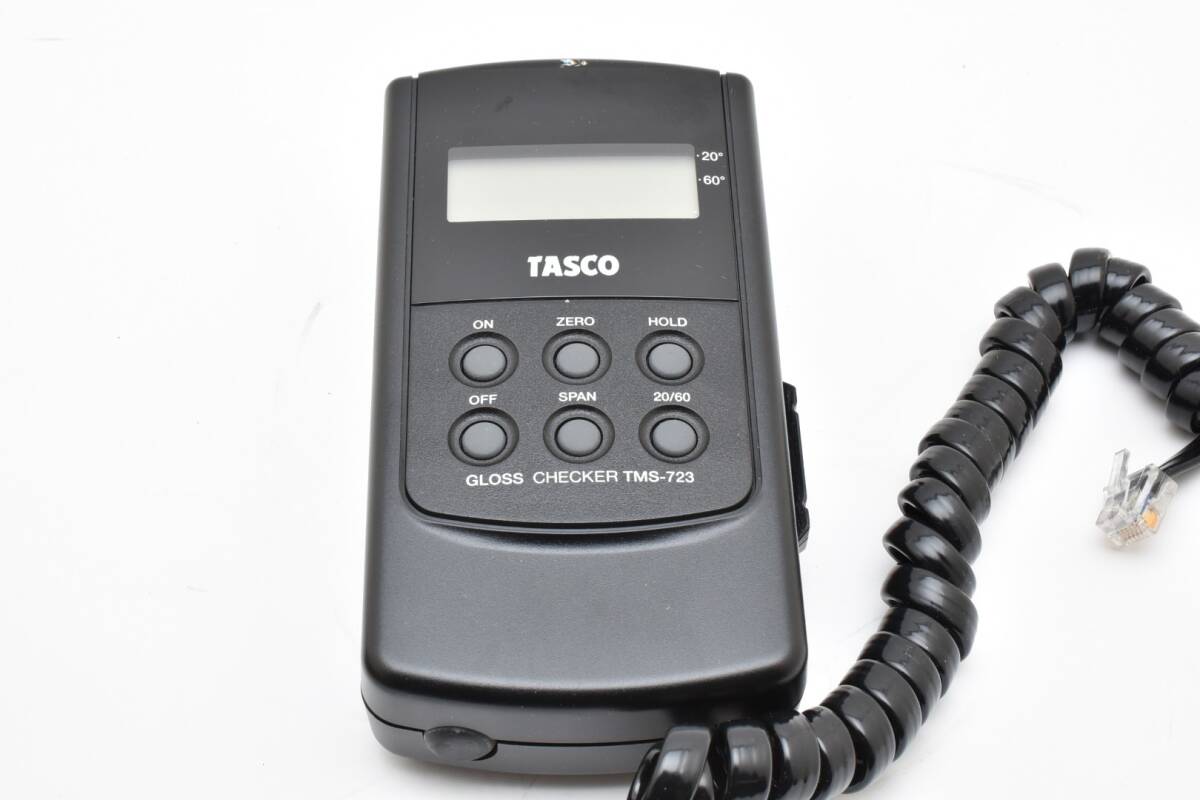 TASCO タスコ ハンディ光沢計 グロスチェッカ TMS-723 センサー ケーブル 説明書付 0914_画像2