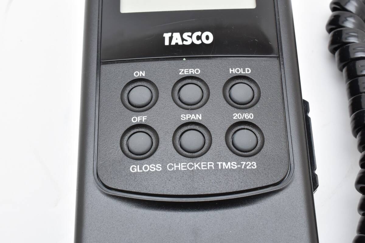 TASCO タスコ ハンディ光沢計 グロスチェッカ TMS-723 センサー ケーブル 説明書付 0914_画像10