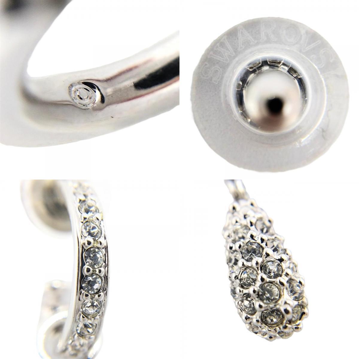 スワロフスキー SWAROVSKI 2WAY ロングドロップ ピアス クリスタル_画像8