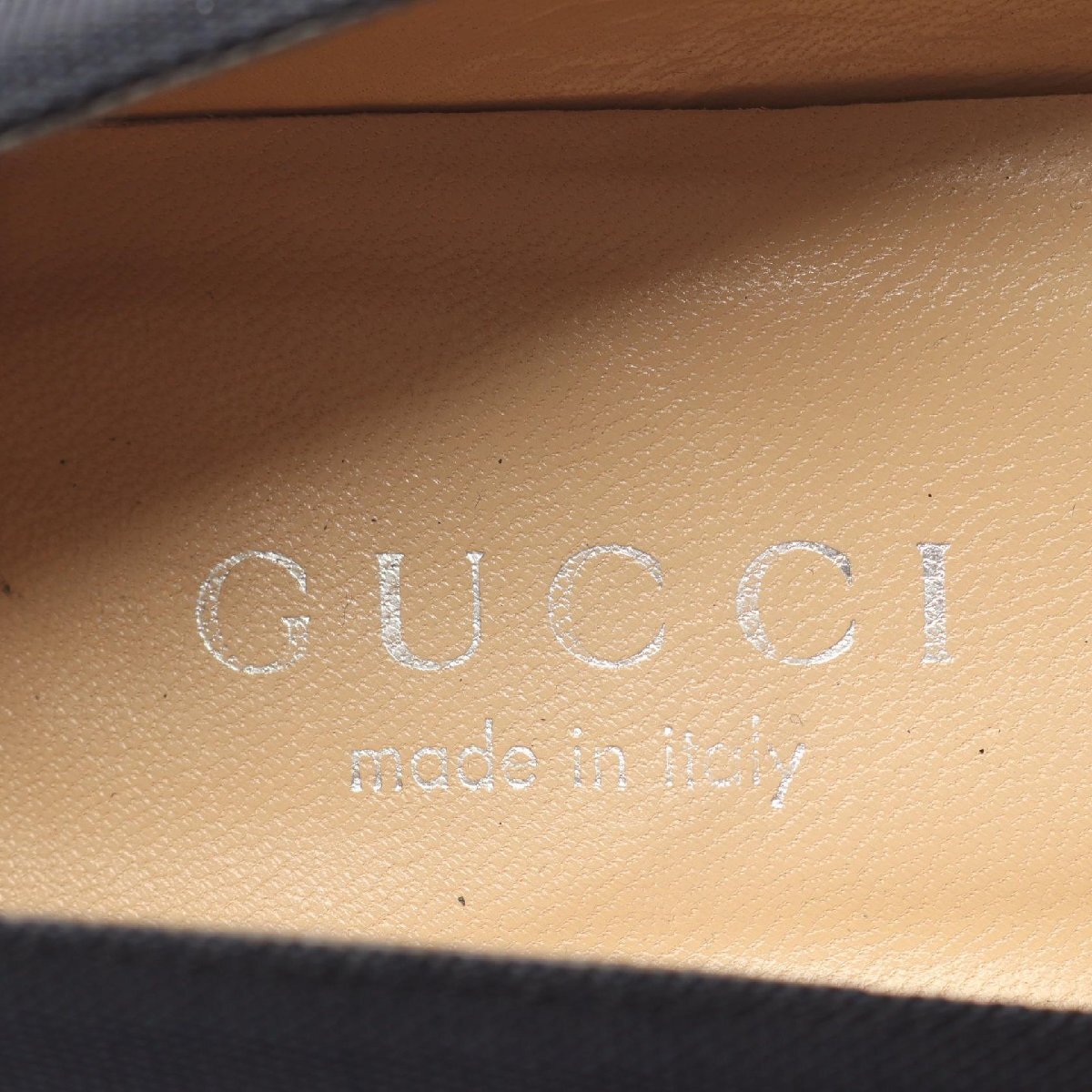 グッチ ホースビット ブランドオフ GUCCI キャンバス ローファー 中古 レディース
