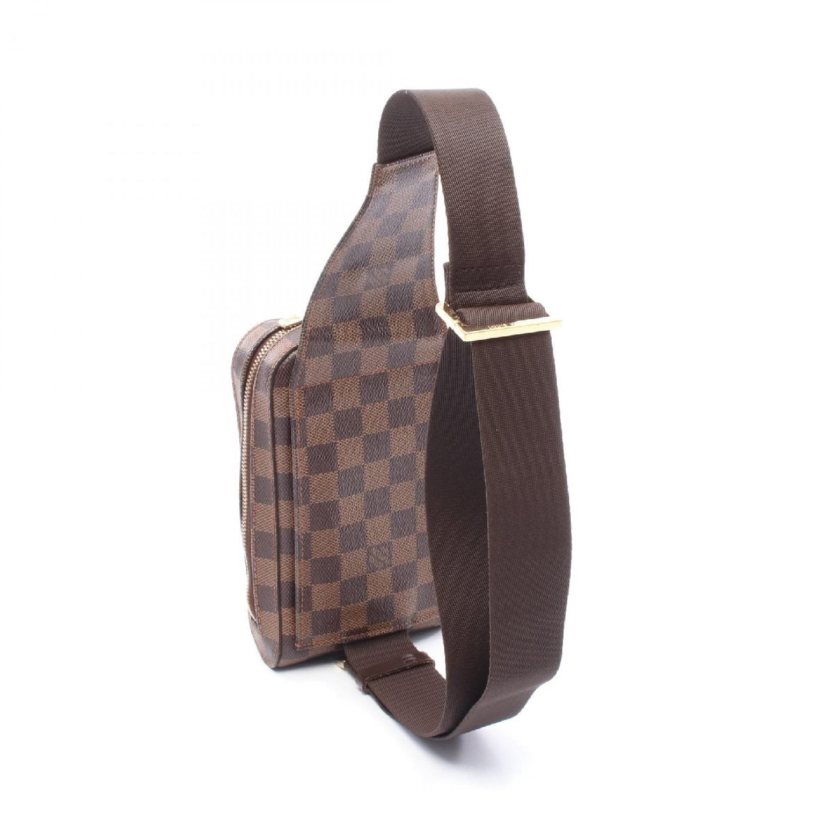 Louis * Vuitton Geronimo s бренд off LOUIS VUITTON сумка-пояс сумка "body" Damier б/у мужской