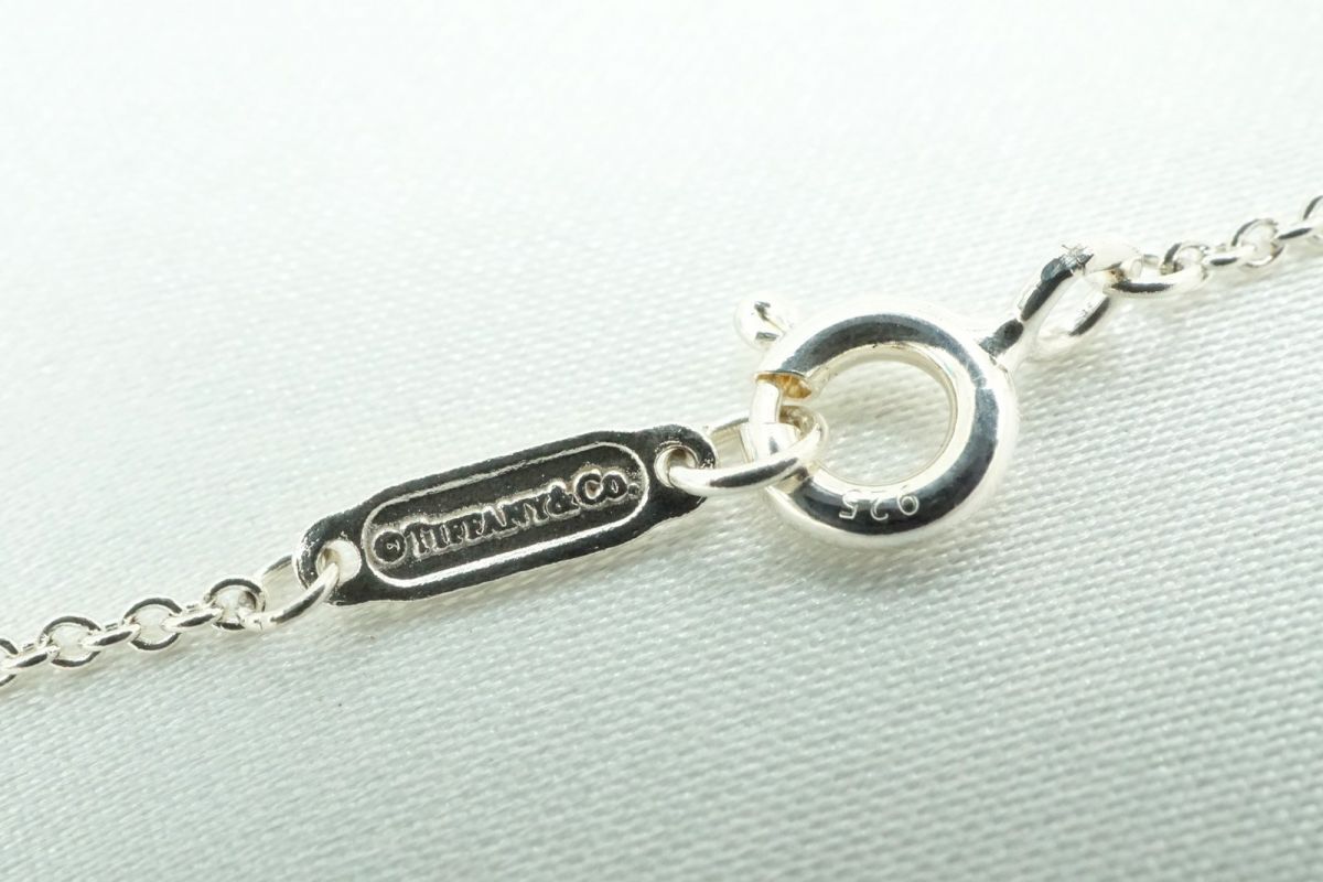 ティファニー リターントゥティファニー ミニハートタグ ネックレス ピンク SV925 銀 シルバー TIFFANY&Co. 3784j_画像10