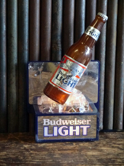 ビンテージBudweiser LIGHTライトサイン [gols-72]検アメリカUSA1990年代頃照明スタンドイン鄭あ店舗ディスプレイ雑貨映画雑貨_画像1