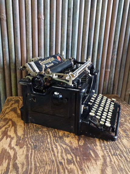 アンティークRemingtonSixteenタイプライター [gopd-1368]検アメリカ1930年代中期頃ステーショナリーインテリアjunk店舗什器_画像4