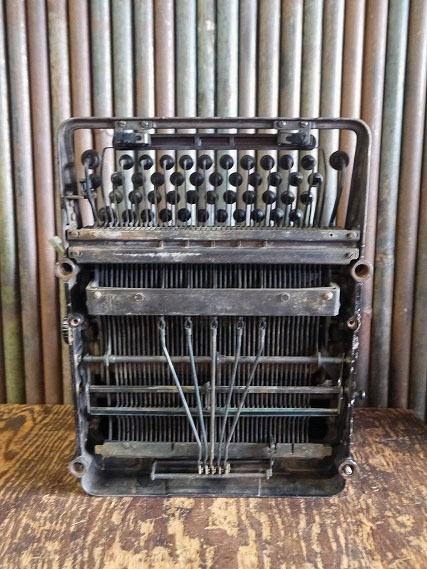 アンティークRemingtonSixteenタイプライター [gopd-1368]検アメリカ1930年代中期頃ステーショナリーインテリアjunk店舗什器_画像10