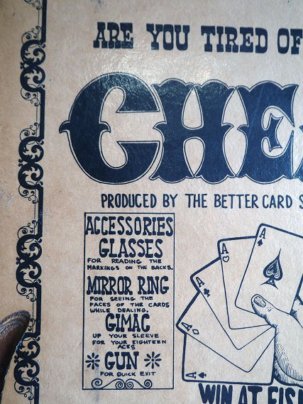 ビンテージCHEAT壁掛けサイン [gose-246]検アメリカUSAインテリアBAR禁酒法192030年代デザイン1970年代前後店舗ディスプレイsaloon_画像4