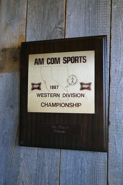 ビンテージMillerプレート [gose-243]検アメリカ1987ミラービール表彰盾インテリア雑貨壁掛け店舗ディスプレイサイン雑貨