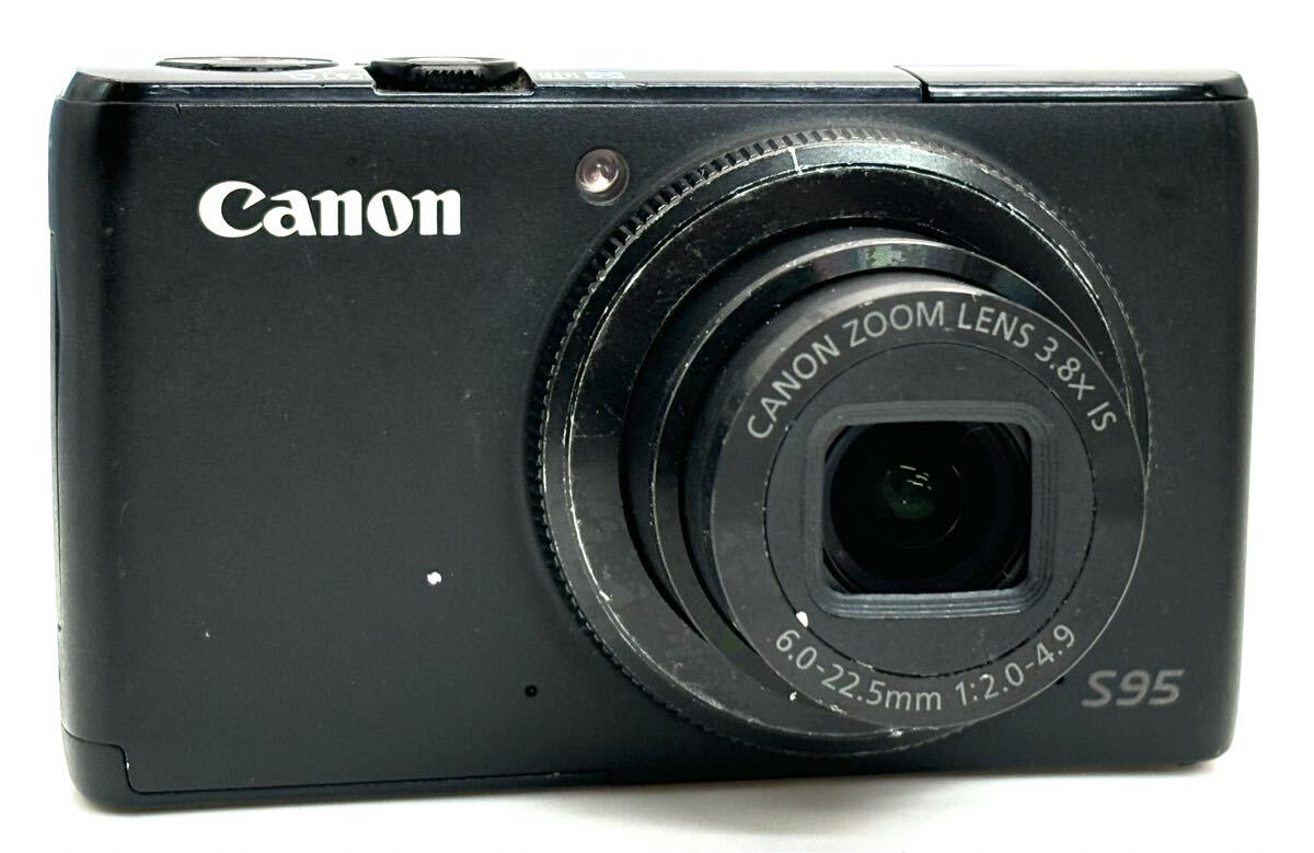 Canon PowerShot S95 コンパクトデシタルカメラ PC1565 キャノン ブラック デジカメ パワーショット