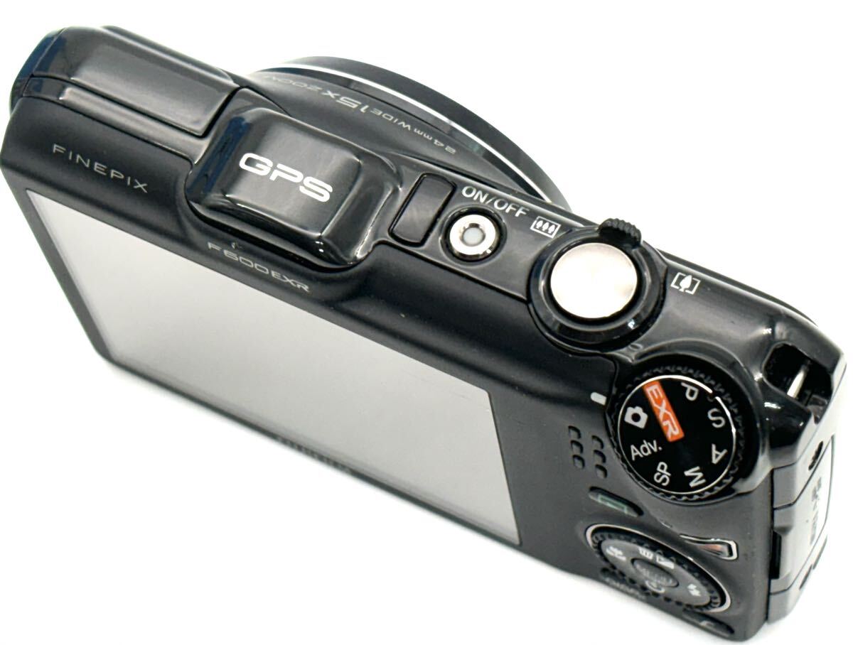 FUJIFILM FinePix F600EXR フジフィルム コンパクトデジタルカメラ ブラック　