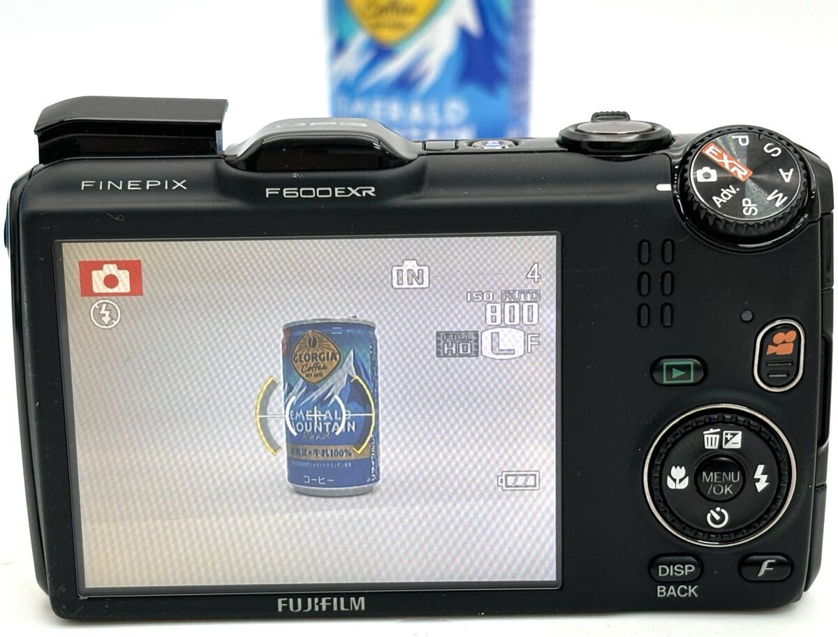 FUJIFILM FinePix F600EXR フジフィルム コンパクトデジタルカメラ ブラック　
