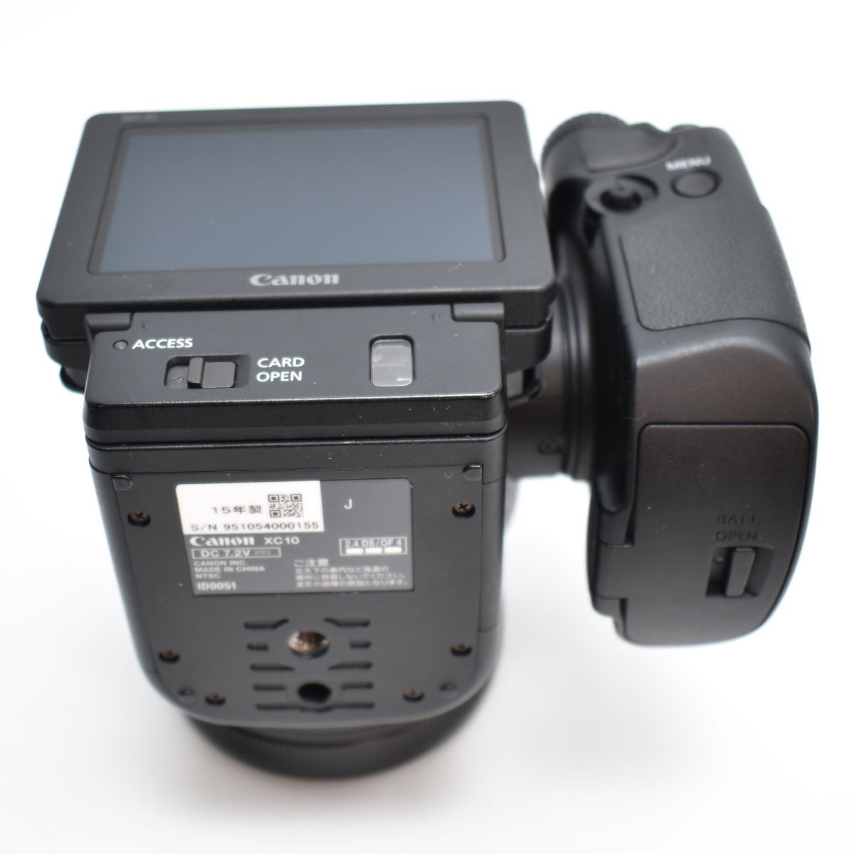 BY#9043 Canon キヤノン 業(yè)務(wù)用 4K ビデオカメラ XC10