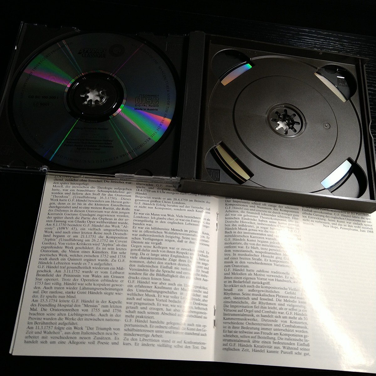 {9/24 лот }3CD|hen Dell :..[k cell kses]|duchi maru (Handel XERXES Duczmal)