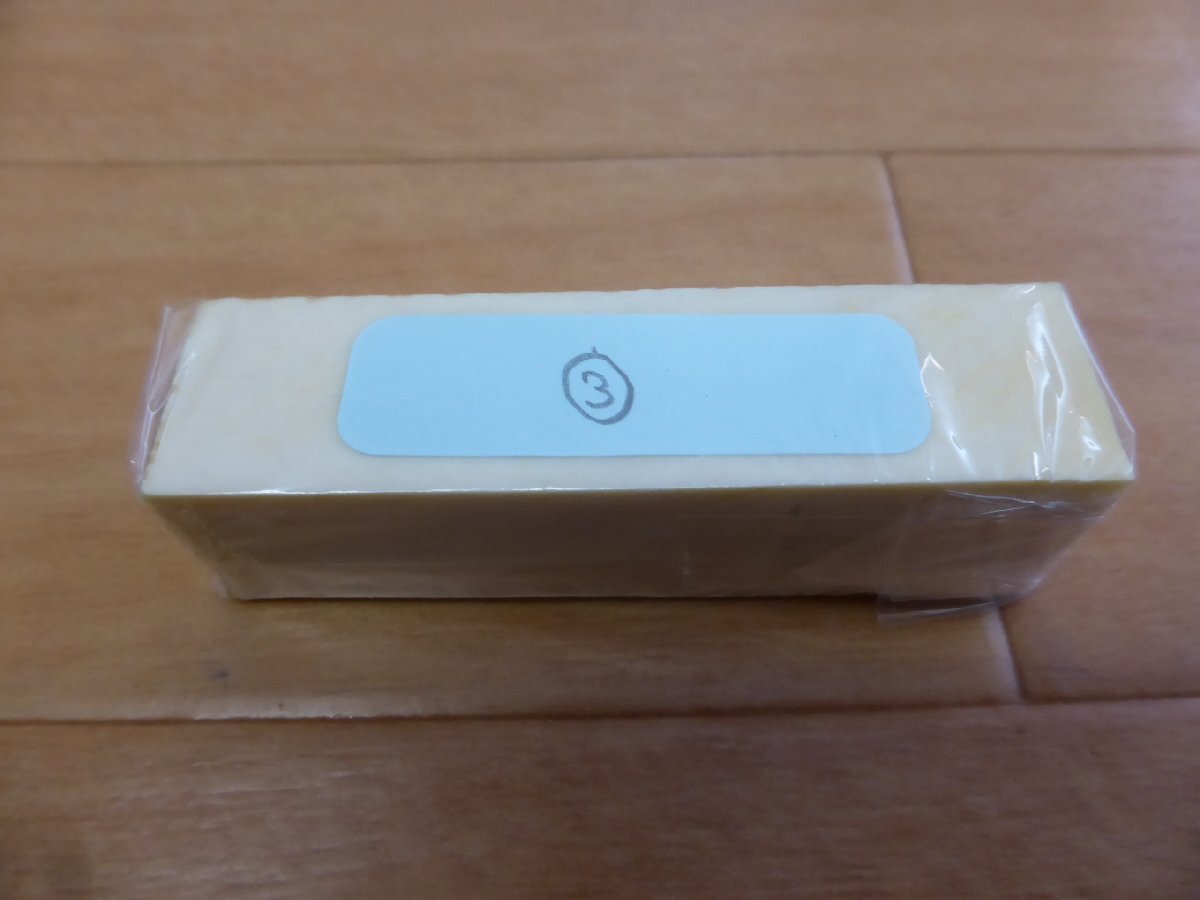 極上品！見た目以上の価値！★□カバ牙 ロングな芯持ち角柱材 1本（3）印材、丸玉、彫刻材、疑似餌、何にでも◎！