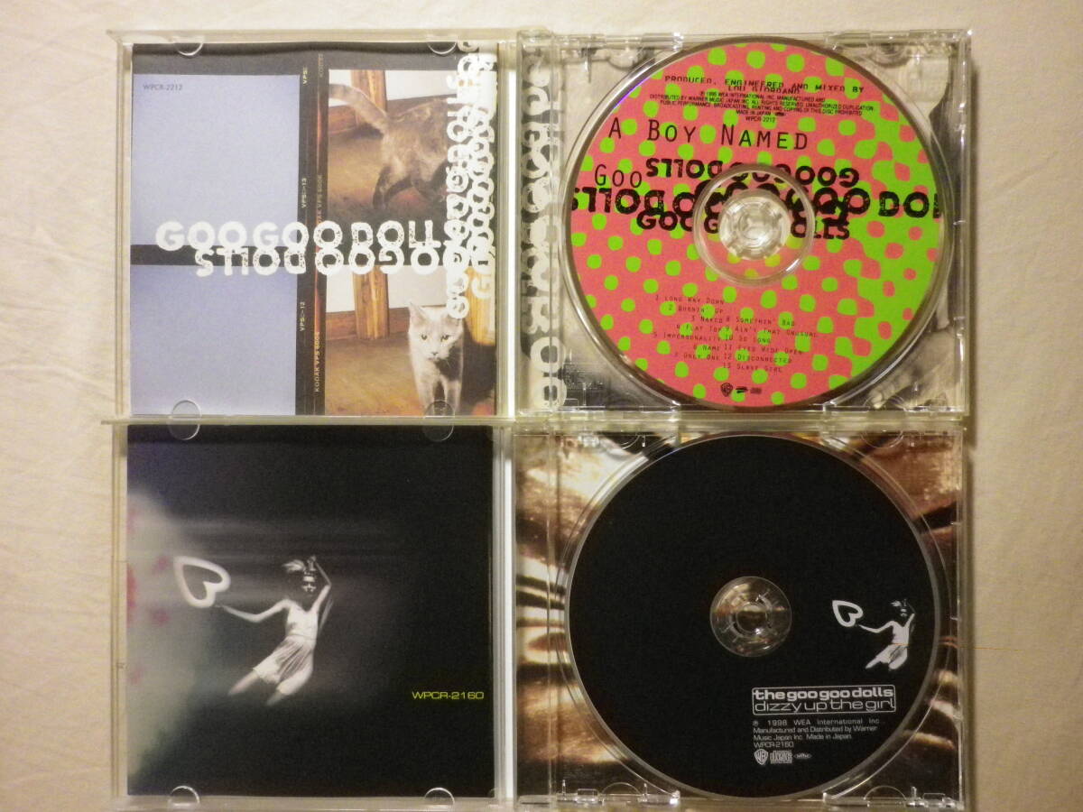 『Goo Goo Dolls CD7枚セット』(国内盤帯付有,Jed,Hold Me Up,A Boy Named Goo,Dizzy Up The Girl,Gutterflower,Name,Iris,USロック)_画像6