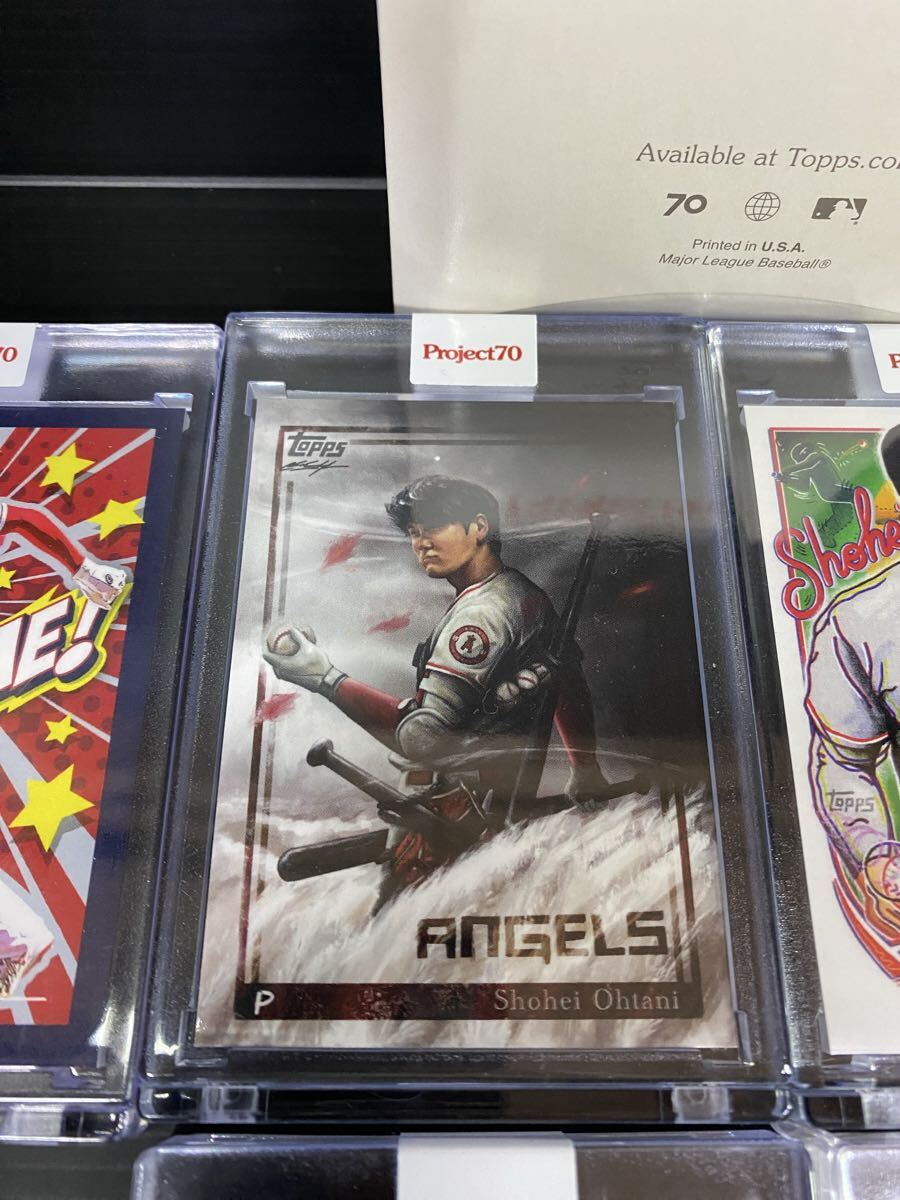 ★限定販売☆大谷翔平 Topps Project70 新品未開封人気シリーズカード 7枚セット◎新品未開封◎
