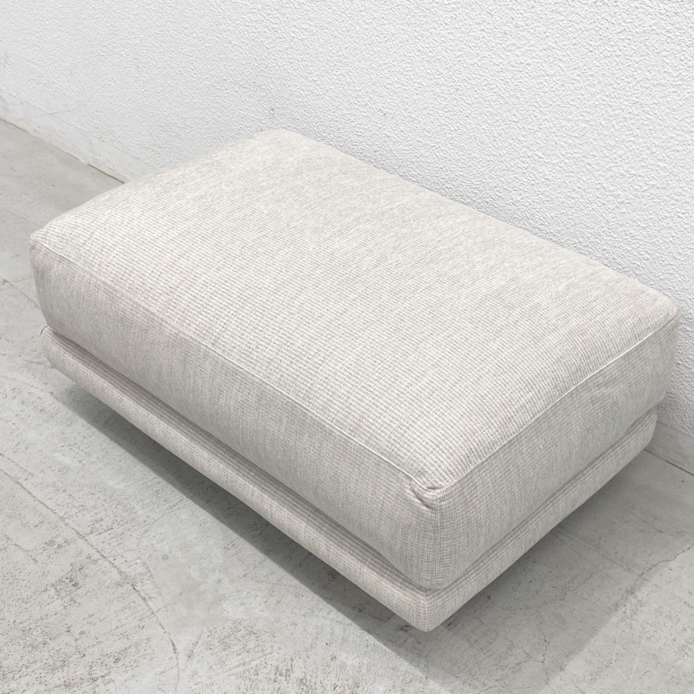 〓 アクタス ACTUS ビルド BUILD オットマン カバーリング フェザークッション ウォールナット材