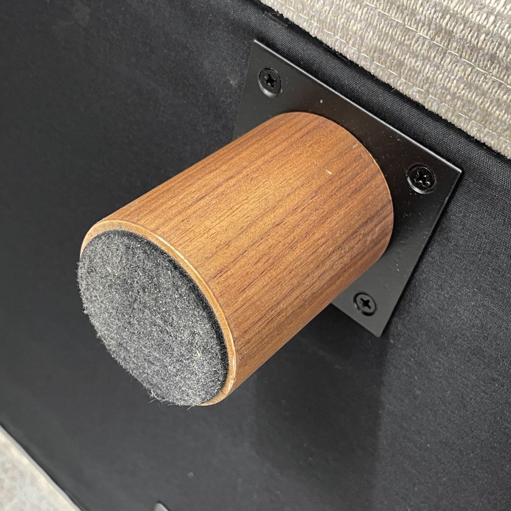 〓 アクタス ACTUS ビルド BUILD オットマン カバーリング フェザークッション ウォールナット材