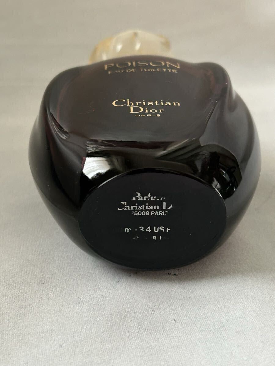 Christian Dior POISON/クリスチャン ディオール プワゾン オードトワレ50ml ☆ 残8割位 ☆ フランス製 ☆EDT SP☆ノベルティハンカチ付き_画像4