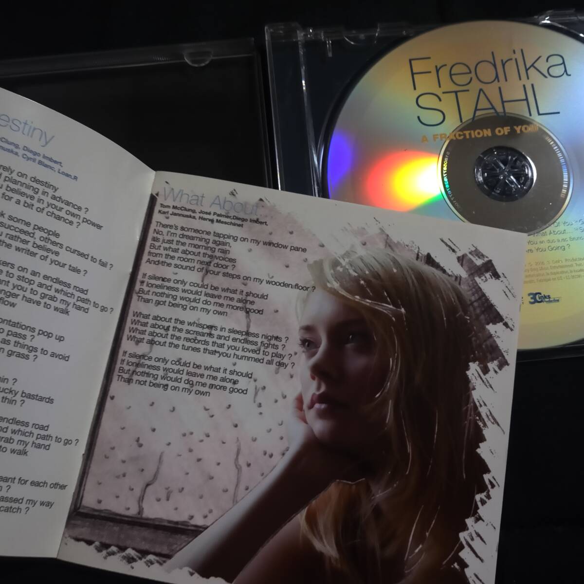 Fredrika Stahl A Fraction of You フレドリカ・スタール　フラクション・オブ・ユー_画像3