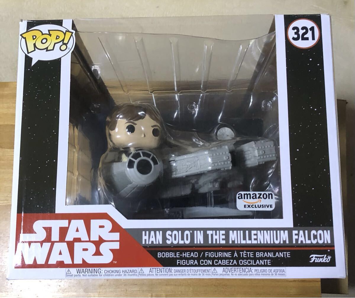 激レア！！ Funko スターウォーズ ハン・ソロ ミレニアムファルコン スターウォーズ』ハンソロが乗ったミレニアムファルコンの