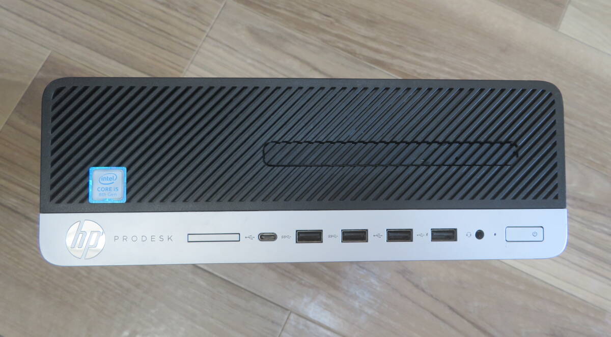 ＜07＞　HP Pro Desk 600 G4 SFF CORE i5 i5-8500 メモリ8GB 　HDD320GB
