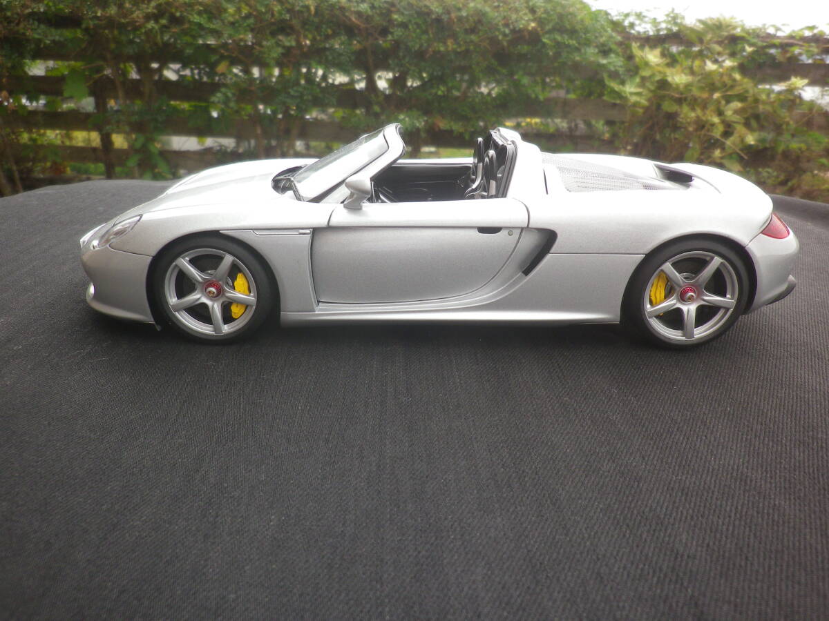 絶版！ Aa 1/18 PORSCHE ポルシェ CARRERA カレラ GT (SILVER WITH BLACK INTERIOR) 78046 ドイツ車 オートアート