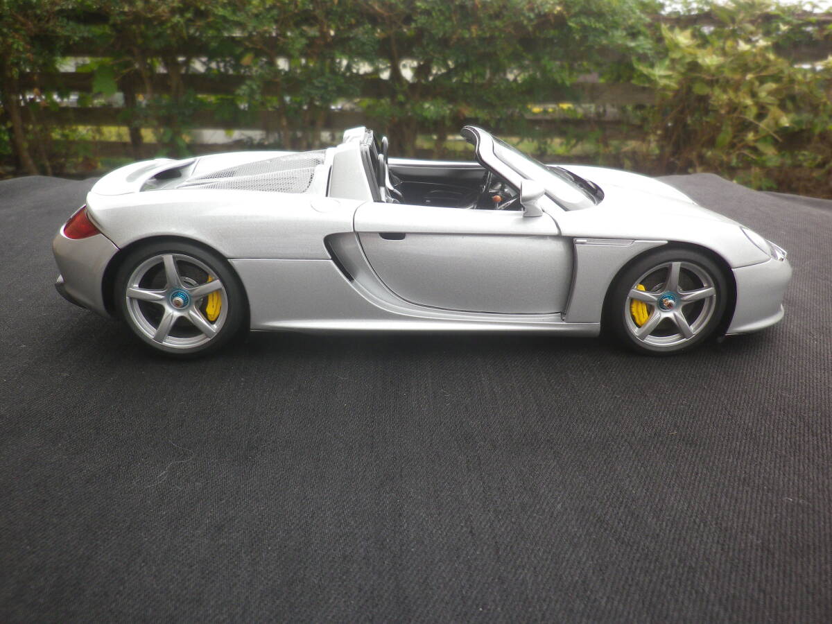 絶版！ Aa 1/18 PORSCHE ポルシェ CARRERA カレラ GT (SILVER WITH BLACK INTERIOR) 78046 ドイツ車 オートアート
