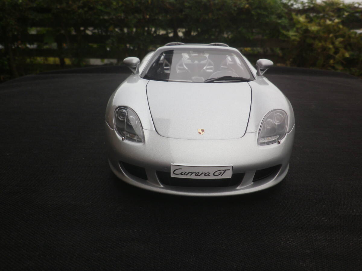 絶版！ Aa 1/18 PORSCHE ポルシェ CARRERA カレラ GT (SILVER WITH BLACK INTERIOR) 78046 ドイツ車 オートアート
