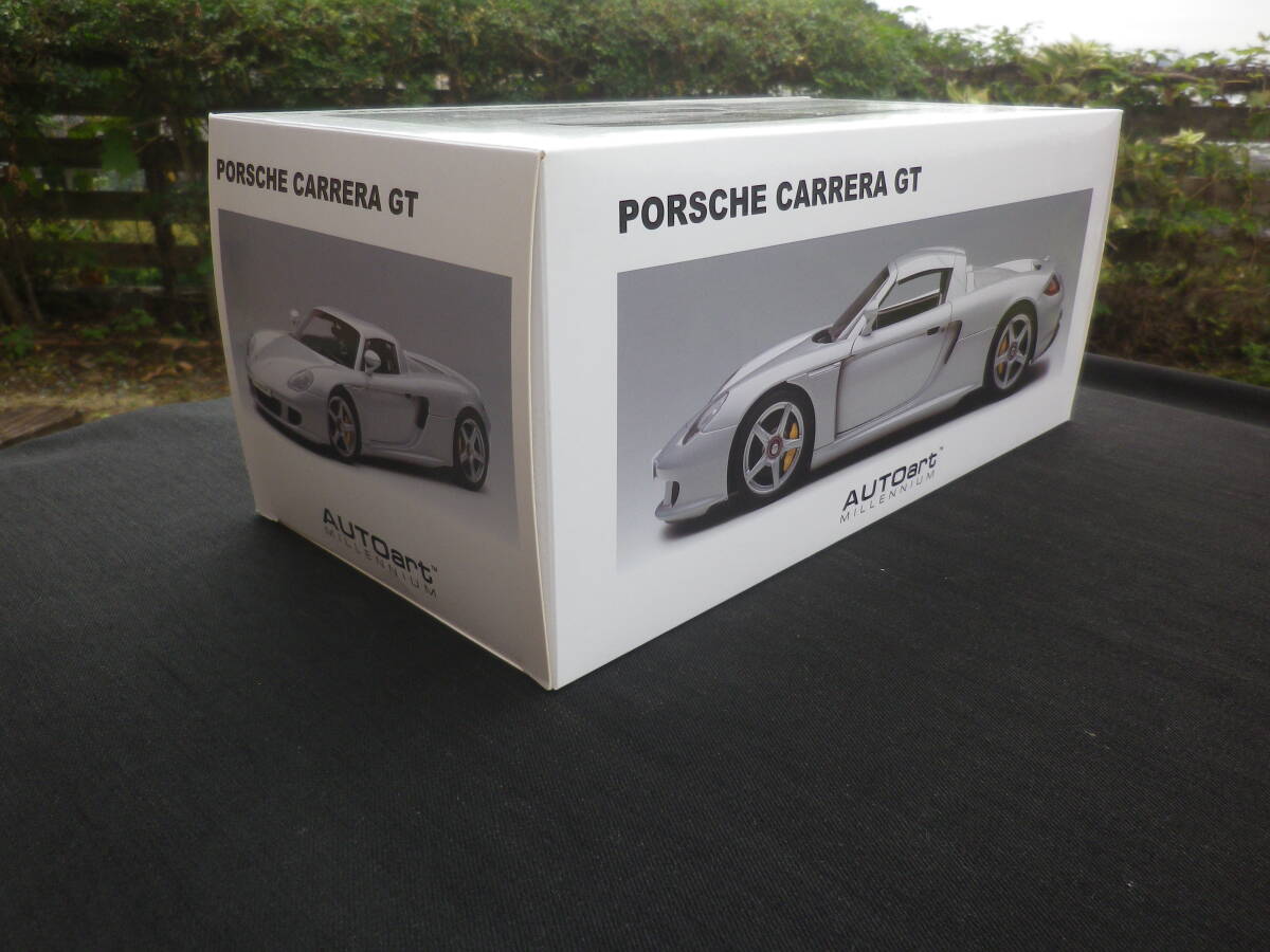 絶版！ Aa 1/18 PORSCHE ポルシェ CARRERA カレラ GT (SILVER WITH BLACK INTERIOR) 78046 ドイツ車 オートアート