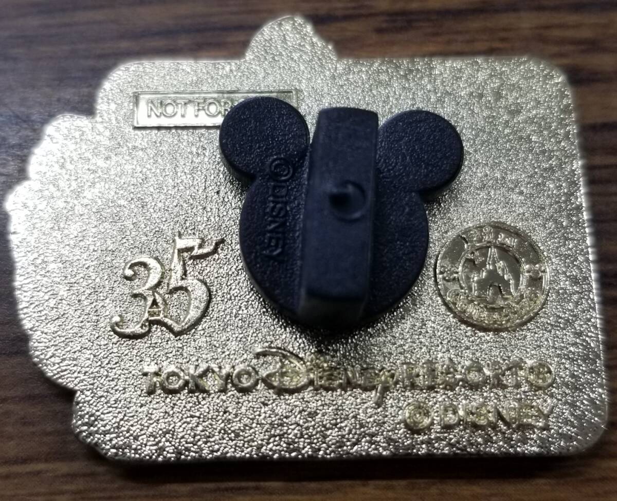 Disney ディズニー リゾート TDR 35周年記念 ピンバッジ チップとデール_画像2