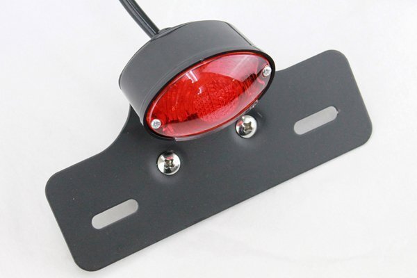 LED задний фонарь / место крепления номера чёрный / красный Glass Tracker Big Boy Intruder ST250 van van 200 Volty VOLTY