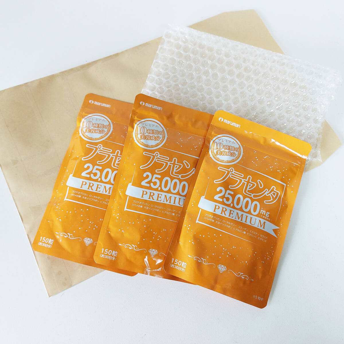 maruman Maruman плацента premium 25000mg 150 шарик ×3 пакет 