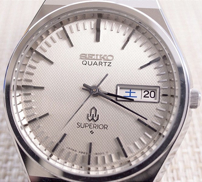 極美 1976年5月 セイコー SEIKO SUPERIOR スーペリア オールドクォーツ メンズ