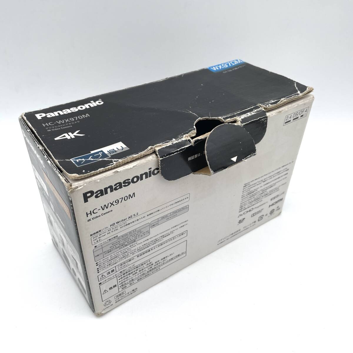 【1円～】Panasonic パナソニック HC-WX970M デジタル4Kビデオカメラ 撮影機器 H617