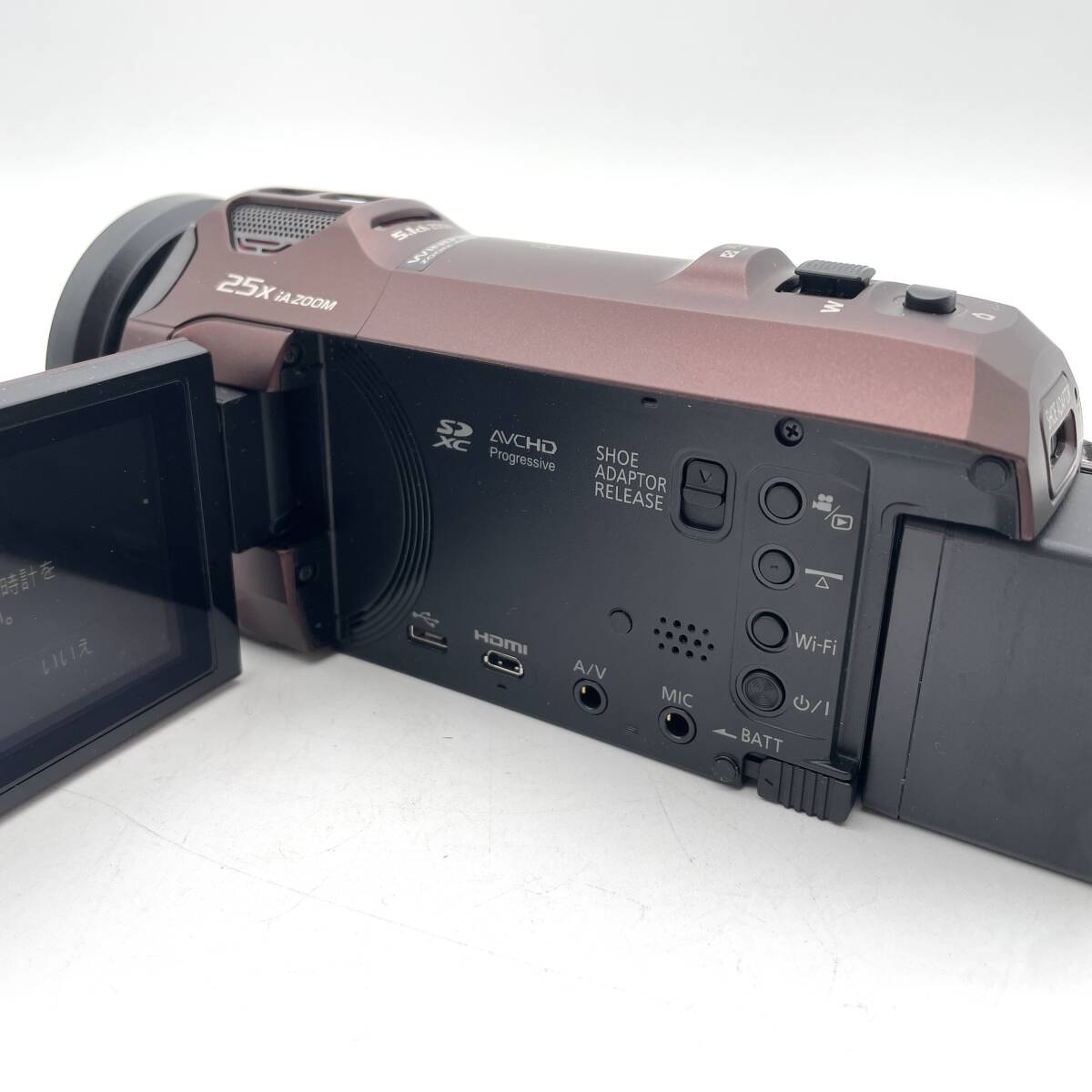 【1円～】Panasonic パナソニック HC-WX970M デジタル4Kビデオカメラ 撮影機器 H617