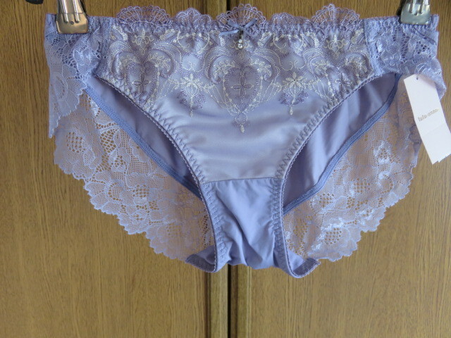 【新品】tutu anna縁側レースショーツ　M　紫系_画像2